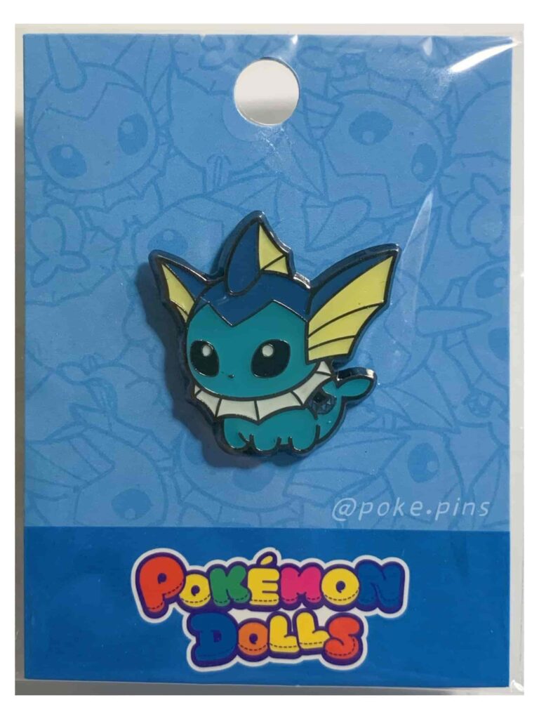 Pokedoll Eeveelution Vaporeon Pokemon Pin-1