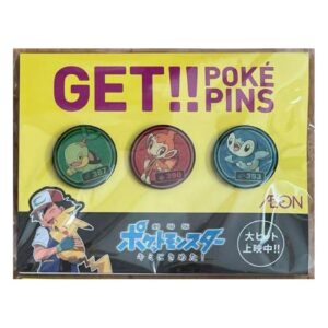 Aeon Gen4 Sinnoh GET!! Pokemon Pin-x