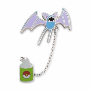 2-Zubat with Repel Pokémon Held Item Pin-1