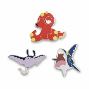 92-Octillery, Mantine & Sharpedo Pokémon Pins-1