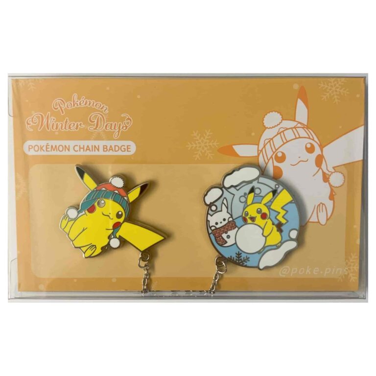 2023 Korea Pop Up Store Winter Days Pikachu Pokemon Pin-1