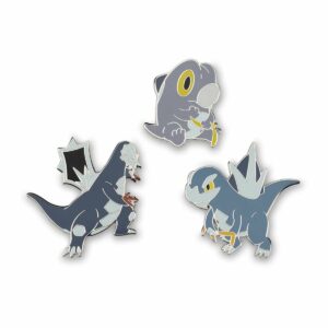 110-Frigibax, Arctibax & Baxcalibur Pokémon Pins-1