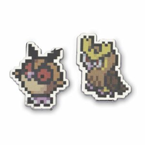 76-Hoothoot & Noctowl Pokémon Pixel Pins-1