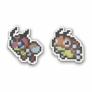 77-Ledyba & Ledian Pokémon Pixel Pins-1