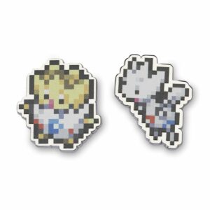 84-Togepi & Togetic Pokémon Pixel Pins-1