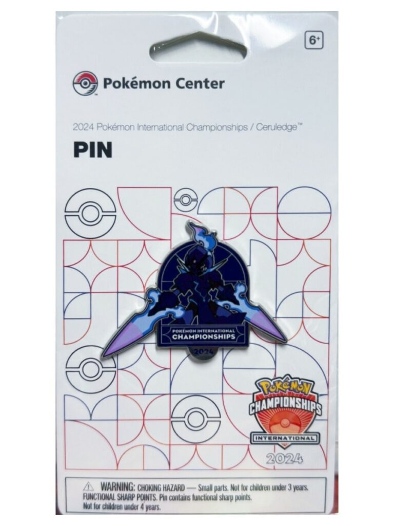Internationals-2024 Europe Ceruledge Pokemon Pin-x