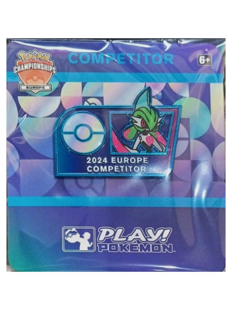 Internationals-2024 Europe Competitor Pokemon Pin-x