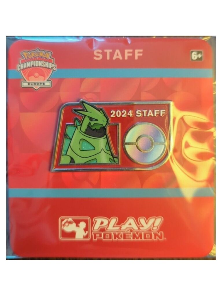 Internationals-2024 Europe Staff Pokemon Pin-x