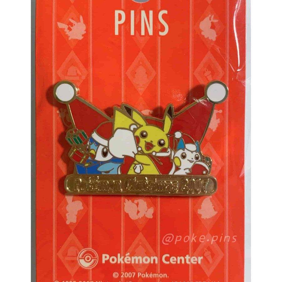 Christmas 2007 Pokemon Pin